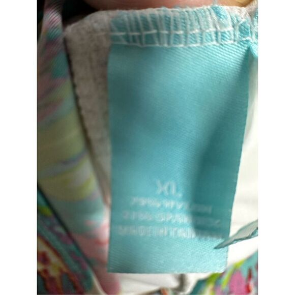 Kim Rogers Women's Ruffles Multicolor Size XL Swimwear Tankini Top - Picture 6 of 7